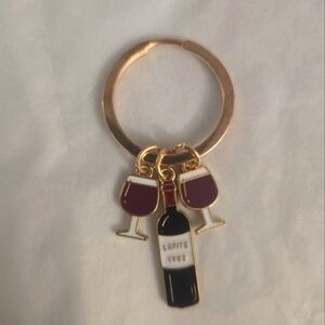 Color Wine Bag charm/Keychain New